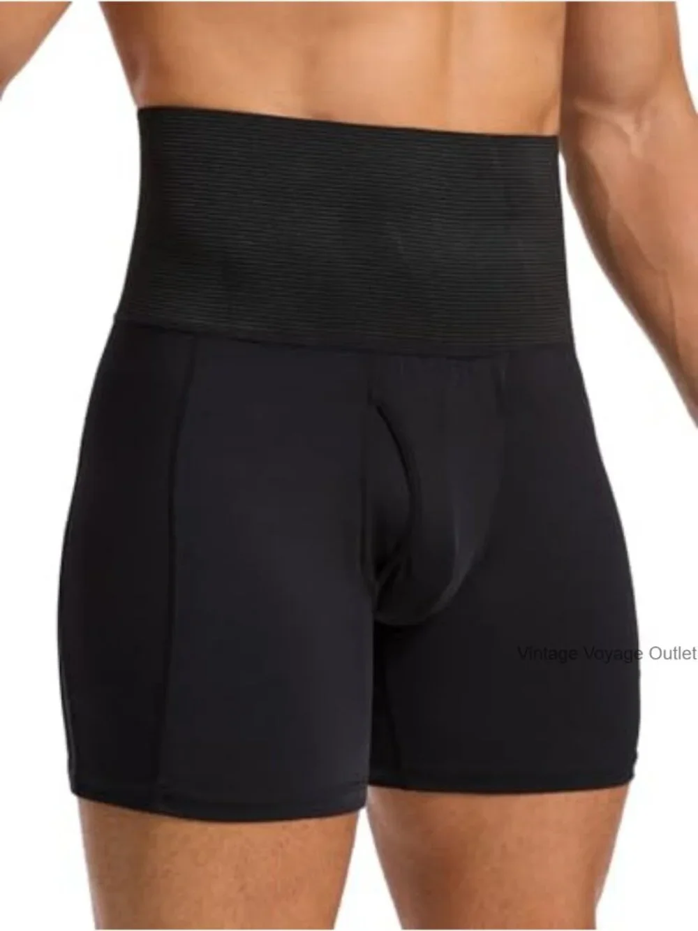 Men's Shapewear Shorts High Waist Tummy Control Compression